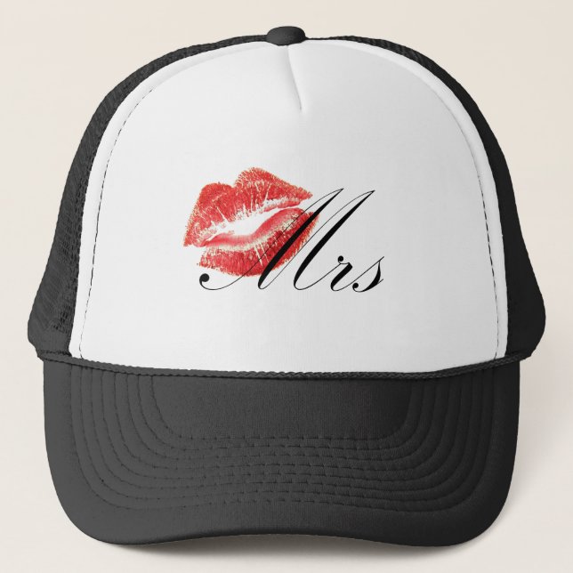 Casquette Mme Lips (Devant)