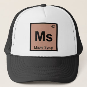 Casquette Mme - symbole de Tableau périodique de chimie de