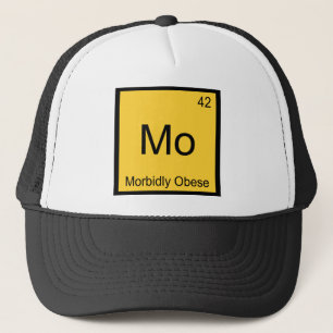 Casquette Mo - Morbiely Obese Funny Chemistry Élément Tee