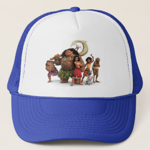 Casquette Moana et Crew