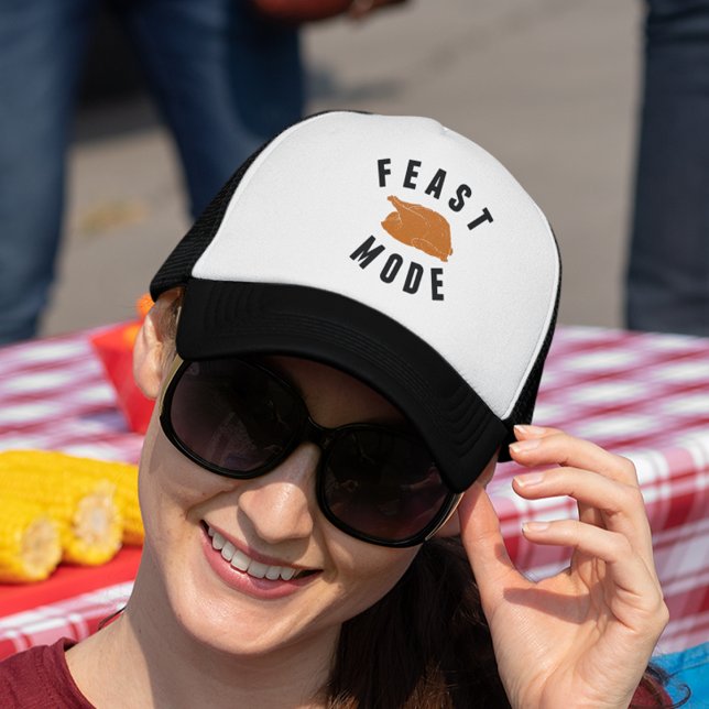 Casquette Mode fête | Drôle Thanksgiving Turquie (Créateur téléchargé)