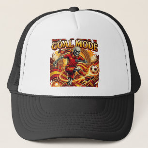 Casquette Mode squelette de but de l'Espagne Nations striker