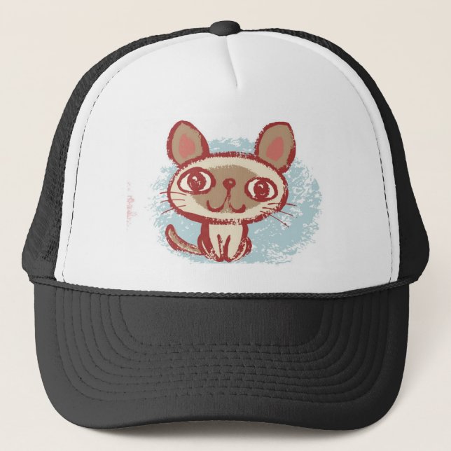 Casquette modèle chat 2c (Devant)