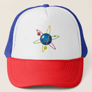Casquette Modèle coloré de l'Atom