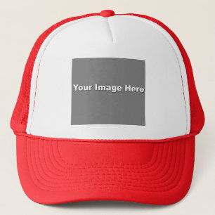 Casquette Modèle de chapeau blanc/rouge