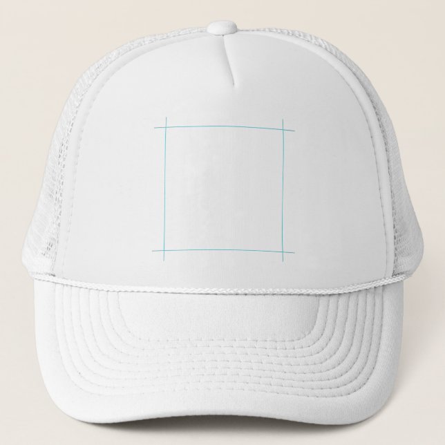 Casquette Modèle de chapeau de camion (Devant)