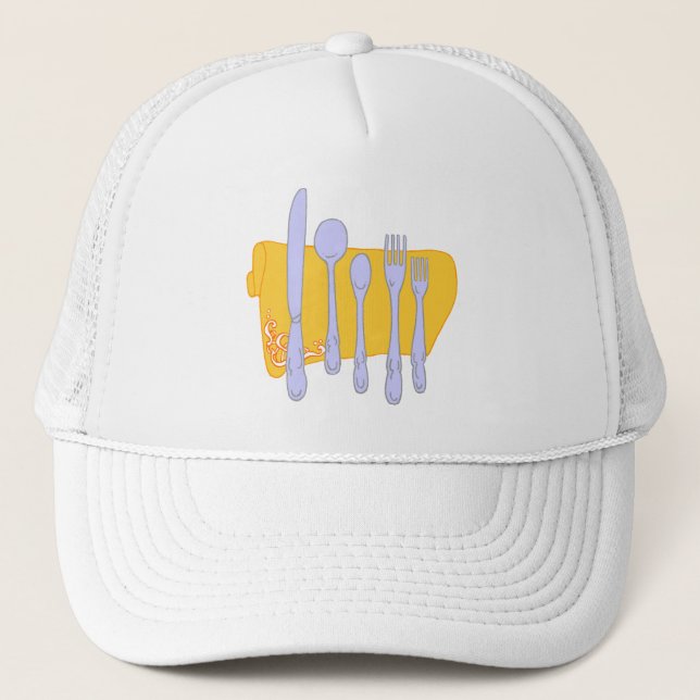 Casquette Modèle de conception de Cuisine Dinnerware (Devant)