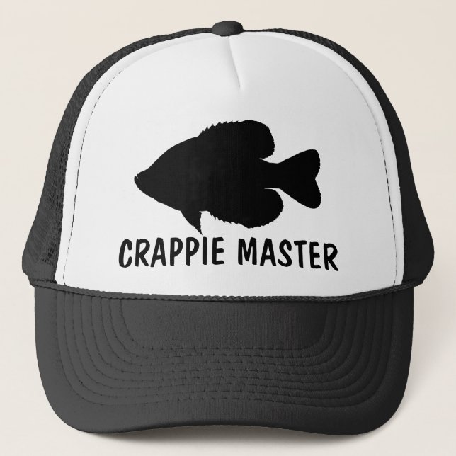 Casquette Modèle de pêche de crapet (Devant)