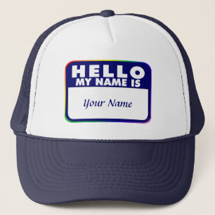 Casquette Modèle nommé d'étiquette