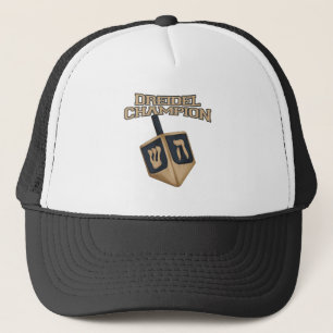 Casquette Moderne Hanoukka Fun Dreidel Champion de la nouvea