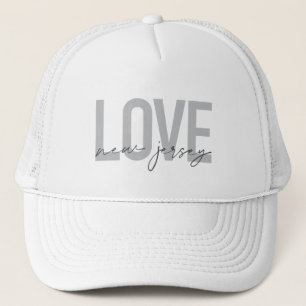 Casquette Moderne, simple, cool, design urbain Amour New Jer