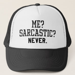 Casquette Moi Sarcastique jamais
