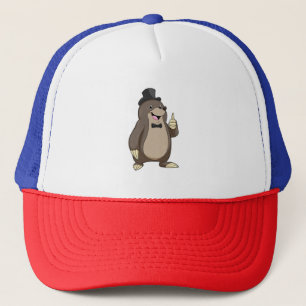 Casquette Mole en Groom avec Cravate