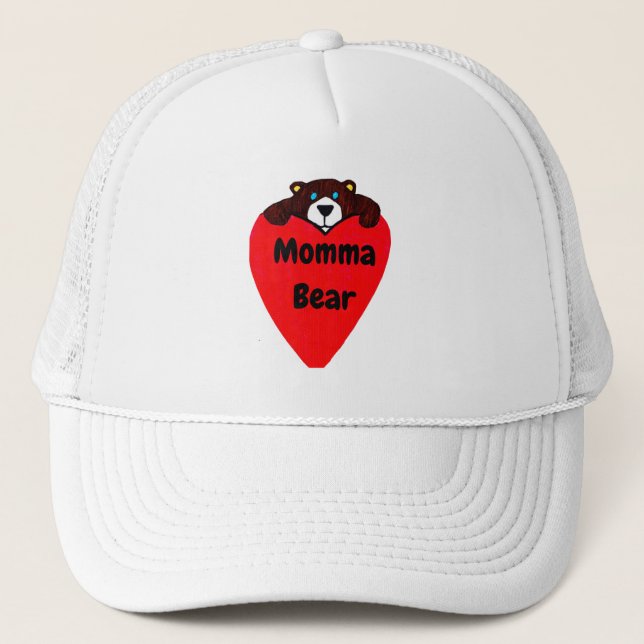 CASQUETTE MOMMA BEAR (Devant)
