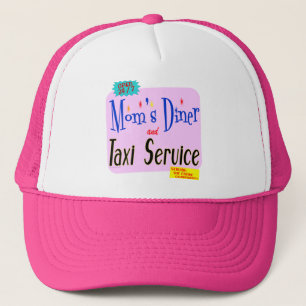 Casquette Moms Diner et Taxi Service Drôle Dire