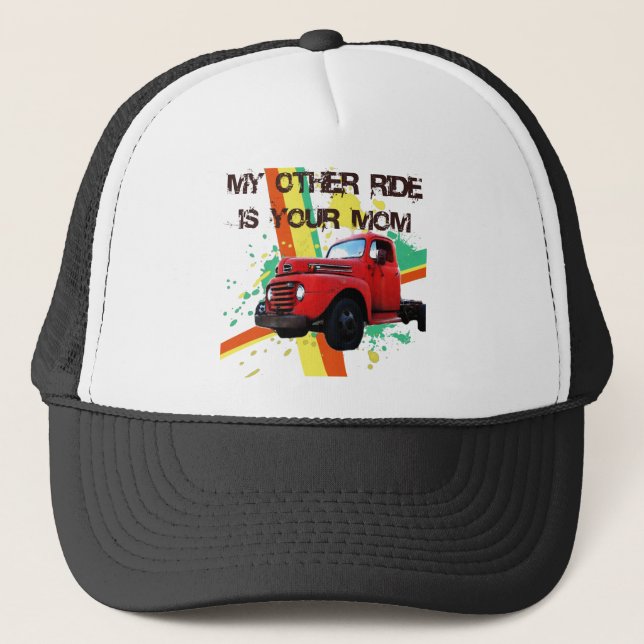 CASQUETTE MON AUTRE TOUR EST VOTRE MAMAN (Devant)