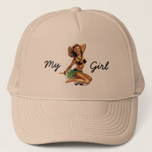 Casquette Mon chapeau de fille à la noix de coco