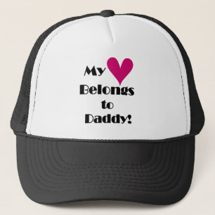 Casquette Mon coeur appartient au papa