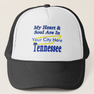 Casquette Mon coeur et âme sont au Tennessee
