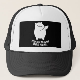 Casquette Mon Esprit Animal Polaire Ours Mélange Ours Polair