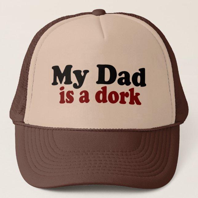 Casquette Mon papa est un Dork (Devant)