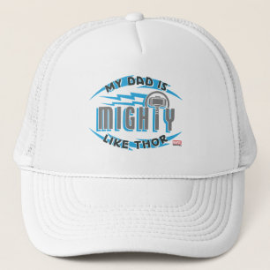 Casquette Mon père est puissant comme Thor
