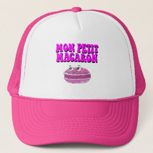 Casquette Mon Petit Macaron Texte Super rétro