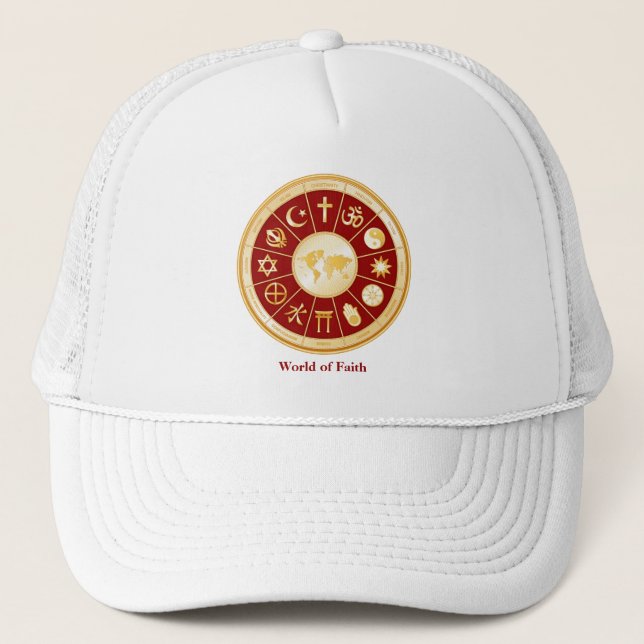 Casquette monde de la foi (Devant)