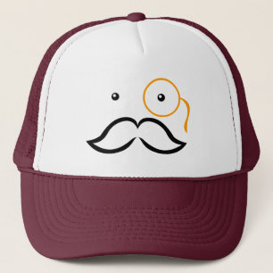 Casquette Monocle et Moustache