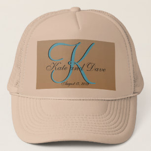Casquette Monogramme beige neutre