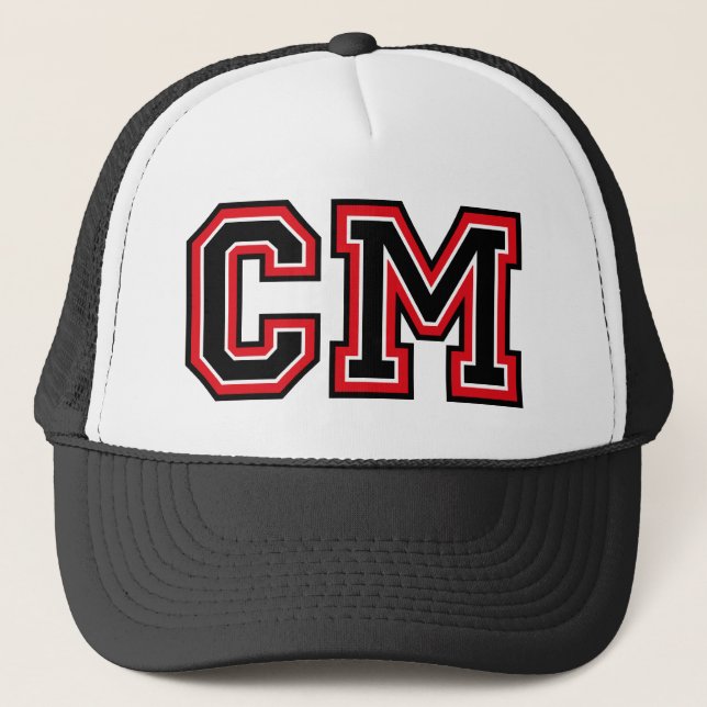 Casquette Monogramme 'CM' (Devant)