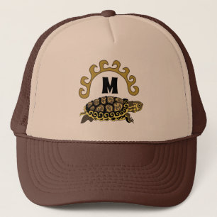 Casquette Monogramme coloré de la tortue glissante de Cumbe