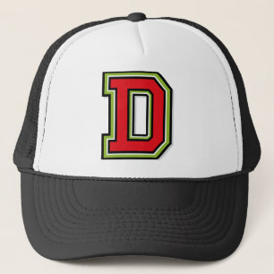 Casquette Monogramme "D" initial