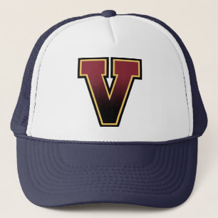 Casquette Monogramme de la lettre "V"