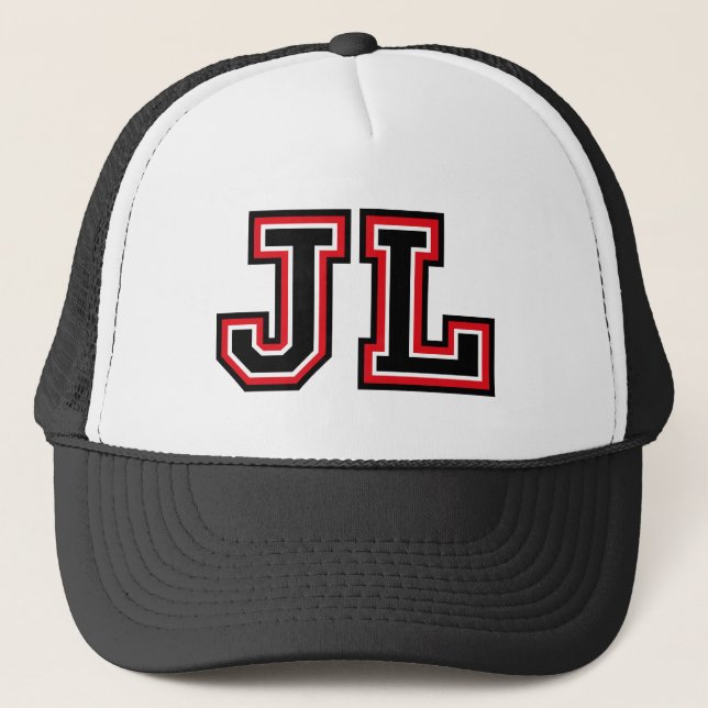 Casquette Monogramme 'JL' (Devant)