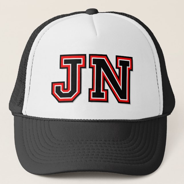 Casquette Monogramme 'JN' (Devant)