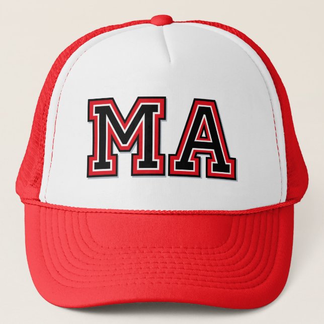 Casquette Monogramme 'MA' (Devant)