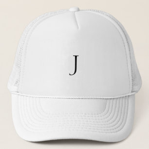 Casquette Monogramme personnalisé lettre J