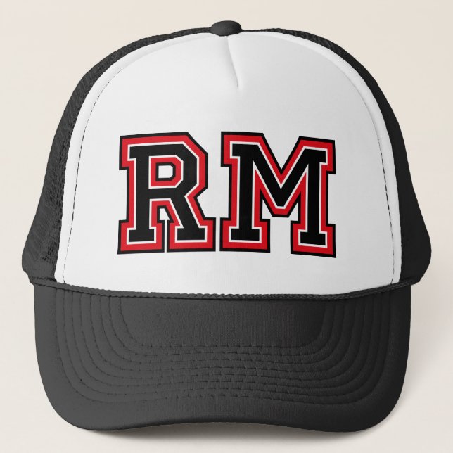 Casquette Monogramme "RM", considérants (Devant)