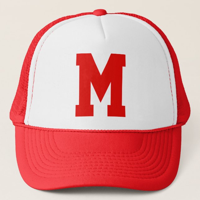 Casquette Monogramme Superstar Rouge (Devant)