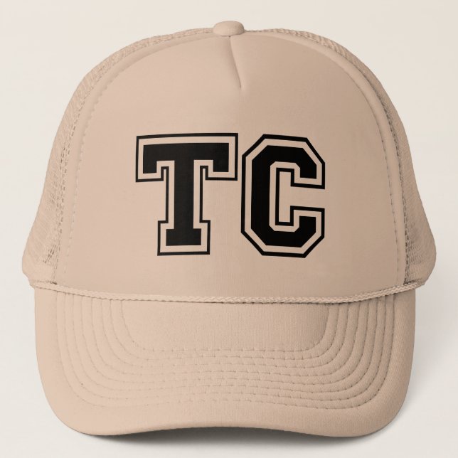 Casquette Monogramme 'TC (Devant)
