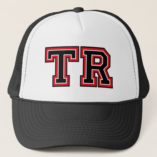 Casquette Monogramme 'TR' (Devant)