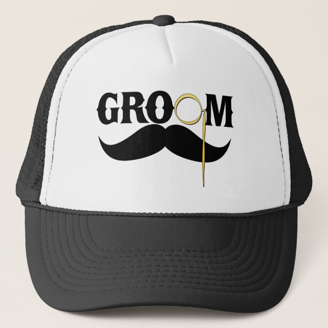 Casquette Monsieur de marié (Devant)