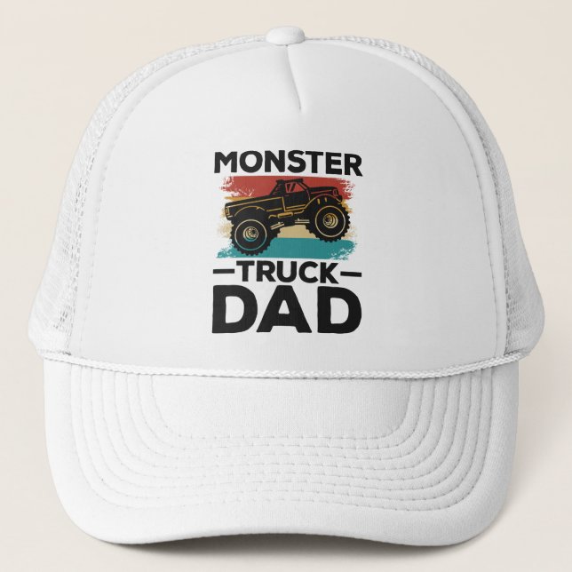 Casquette Monster Truck Papa (Devant)
