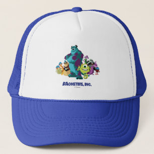 Casquette Monsters Inc 8Bit Mike, Sully et le Gang