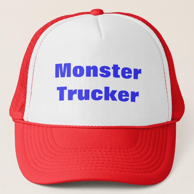 Casquette MonsterTrucker (Devant)