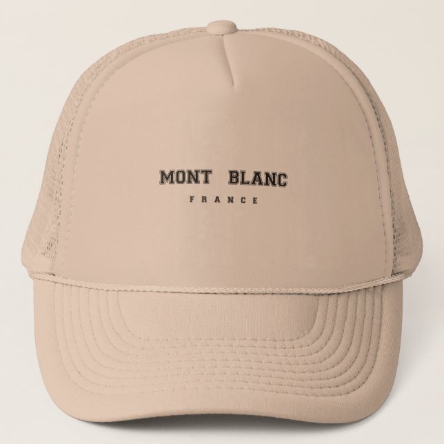 Casquette Mont Blanc France (Devant)
