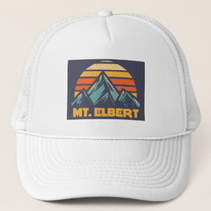 Casquette Mont Elbert Colorado Retro Turquoise