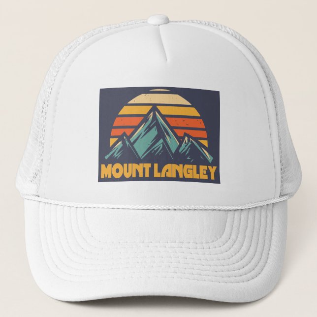 Casquette Mont Langley California Retro Turquoise (Devant)