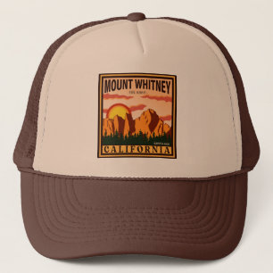 Casquette Mont Whitney Californie Sierra Nevada Vintage